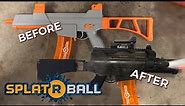 Upgrading Splat-R-Ball Gun | In Depth Process