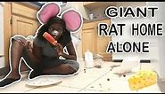 The Giant Rat Is Home Alone