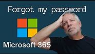 Enable Microsoft 365 Password Reset | Forgot password link