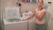 How To Do Laundry : How to Wash Whites When Doing Laundry