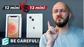 iPhone 13 mini vs 12 Mini - BE CAREFUL!