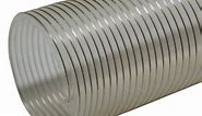 Rubber-Cal 2 in. D x 12 ft. PVC Coil General Purpose Flexible Ducting in Clear 01-202-2-12