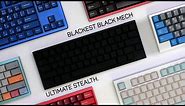 Painting a Mechanical Keyboard with Black 3.0 - Blackest Black!