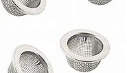 5 PCS Premium Double Screen Filter for Cocktail Smoker, 1.3" Diameter Washable Stainless Steel Mesh Screen Filter Bowl for Bourbon Whiskey Smoker