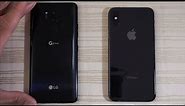 LG G7 ThinQ vs iPhone X - Speed Test!