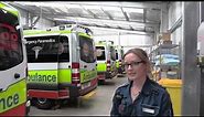 Behind the scenes at Cleveland Ambulance Station