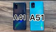 Samsung Galaxy A41 vs Samsung Galaxy A51 in 2023