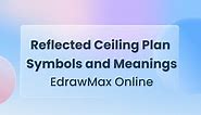 Reflected Ceiling Plan Symbols and Meanings | EdrawMax Online
