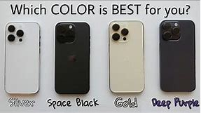 iPhone 14 Pro All Colors Unboxing & Hands On Comparison! - Gold vs Silver vs Space Black vs Purple