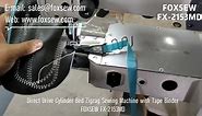 Cylinder Bed Tape Binding Zigzag Sewing Machine