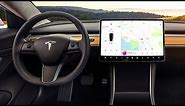 Tesla Model 3 INTERIOR Review In Detail Tesla 3 Interior Video CARJAM TV HD