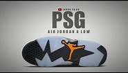 PSG 2023 / PARIS SAINT-GERMAIN Air Jordan 6 Low DETAILED LOOK AND PRICE