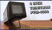 Smallest Trinitron? Sony Trinitron PVM-4000P CRT