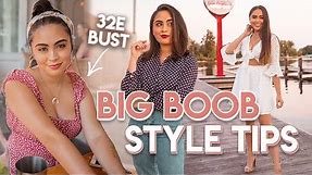 20 TIPS FOR STYLING A BIG BUST // Full Chest Style Guide + Recommendations ♡