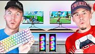 Me & My Duo Built The ULTIMATE Gaming Set-up for FNCS... ($20,000 Fortnite Gaming Set-up)