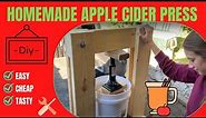 DIY Apple Cider Press | How to make your own Apple Cider
