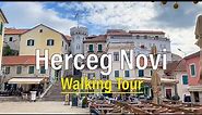 Herceg Novi Montenegro January 2024 4K Walking Tour