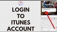 How to Login to iTunes Account | iTunes Login Sign In 2021