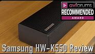 Samsung HW-K550 Soundbar Review