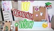 DIY organizácia + zošity | BACK TO SCHOOL | Patra Bene