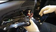 Mercedes S500 S430 S600 S55 W220 How to remove driver side seat control switch panel