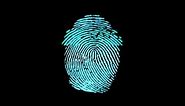 Biometric Fingerprint Scanner - Royalty Free Footage
