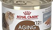 Royal Canin Feline Health Nutrition Aging 12+ Loaf in Sauce Canned Cat Food, 5.1 oz Can (24-Count)
