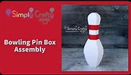 Bowling Pin Box Assembly - 3D Bowling Pin Box SVG File