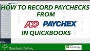 How to record ADP Paychecks in QuickBooks Online