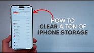 How To Free Up a TON of iPhone Storage - Just One Simple Trick!
