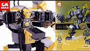 Unoffical LEGO IRON MAN MK20 MECH ROBOT HULKBUSTER JX60032 Unofficial lego lego videos