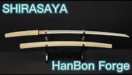 Hand Made Shirasaya Sword - HanBon Forge