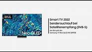 Samsung Smart TV 2022: Sendersuchlauf bei Satellitenempfang