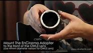 How to Install the EnCinema iPhone SLR Lens Adapter