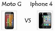 Moto G vs Iphone 4 / Comparativo de Características / DavidTecNew
