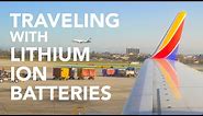 Traveling with Lithium Ion Batteries - What Can You Take?