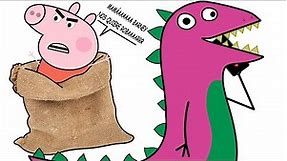 BARNEY SE QUIERE ROBAR A PEPPA PIG//MEME