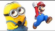 Minions Characters and their favorite Mario Character