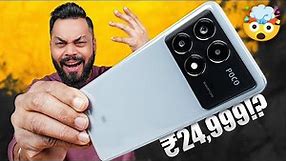 POCO X6 Pro Unboxing And First Impressions ⚡ Dimensity 8300 Ultra, 1.5K AMOLED @ Just Rs.24,999*!!