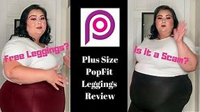 Free Leggings? | Plus Size Review of PopFit Leggings | 6 Months of Wear