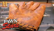Pawn Stars: HUGE SWING for Babe Ruth Signed Bat and Glove (Season 5)