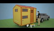 Redhawk Micro-Cabin: World's Smallest House On Wheels!