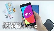 How DUAL SIM CARD PHONES Work (Tested on BLU Life One X 2016)
