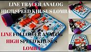 Robot Line Follower Analog / Line Tracer Analog High Speed untuk Lomba - Made in Indonesia