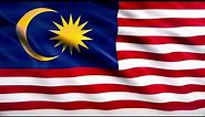 Malaysia Flag Waving | Malaysian Flag Waving | Malaysia Flag Screen