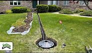 DIY Flat Yard Drainage Project | Yards With No Slope