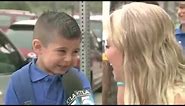 Kid Laughing then crying