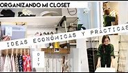 IDEAS para organizar el CLOSET. Económicas y practicas + DIY
