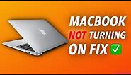 MacBook WON’T TURN ON Fix in 3 Minutes