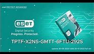 ESET NOD32 ANTIVIRUS Free Trial License activation key for 30 days | September 30, 2023